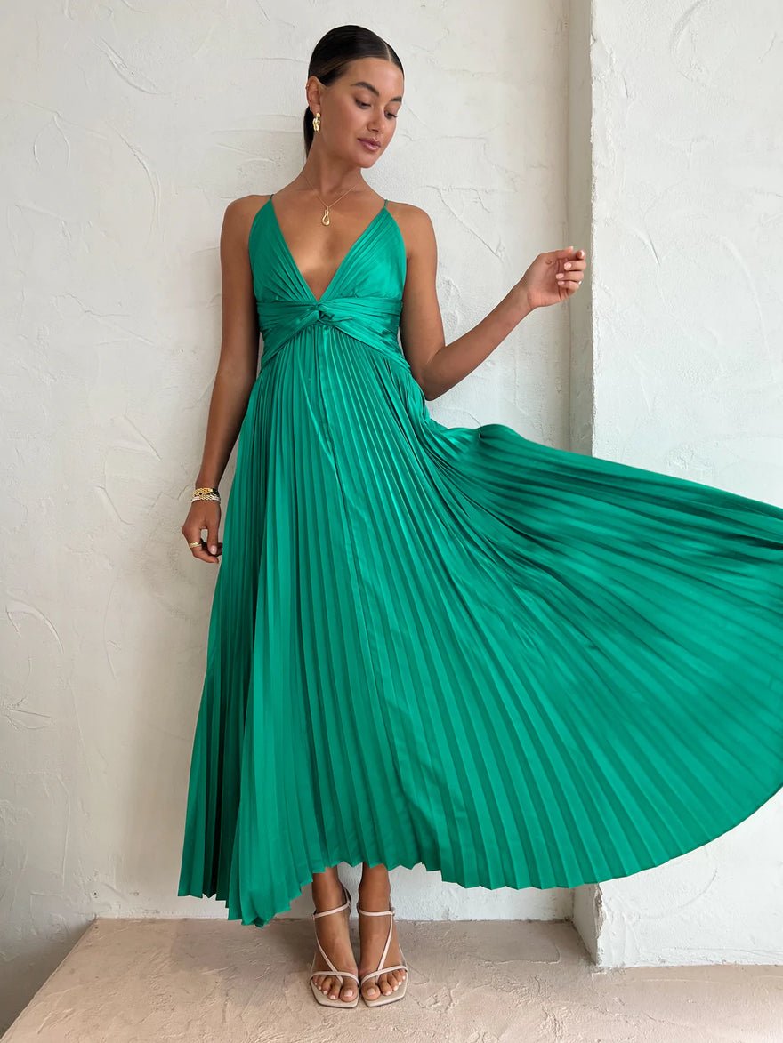Issy Orla Dress - Jade photo 3