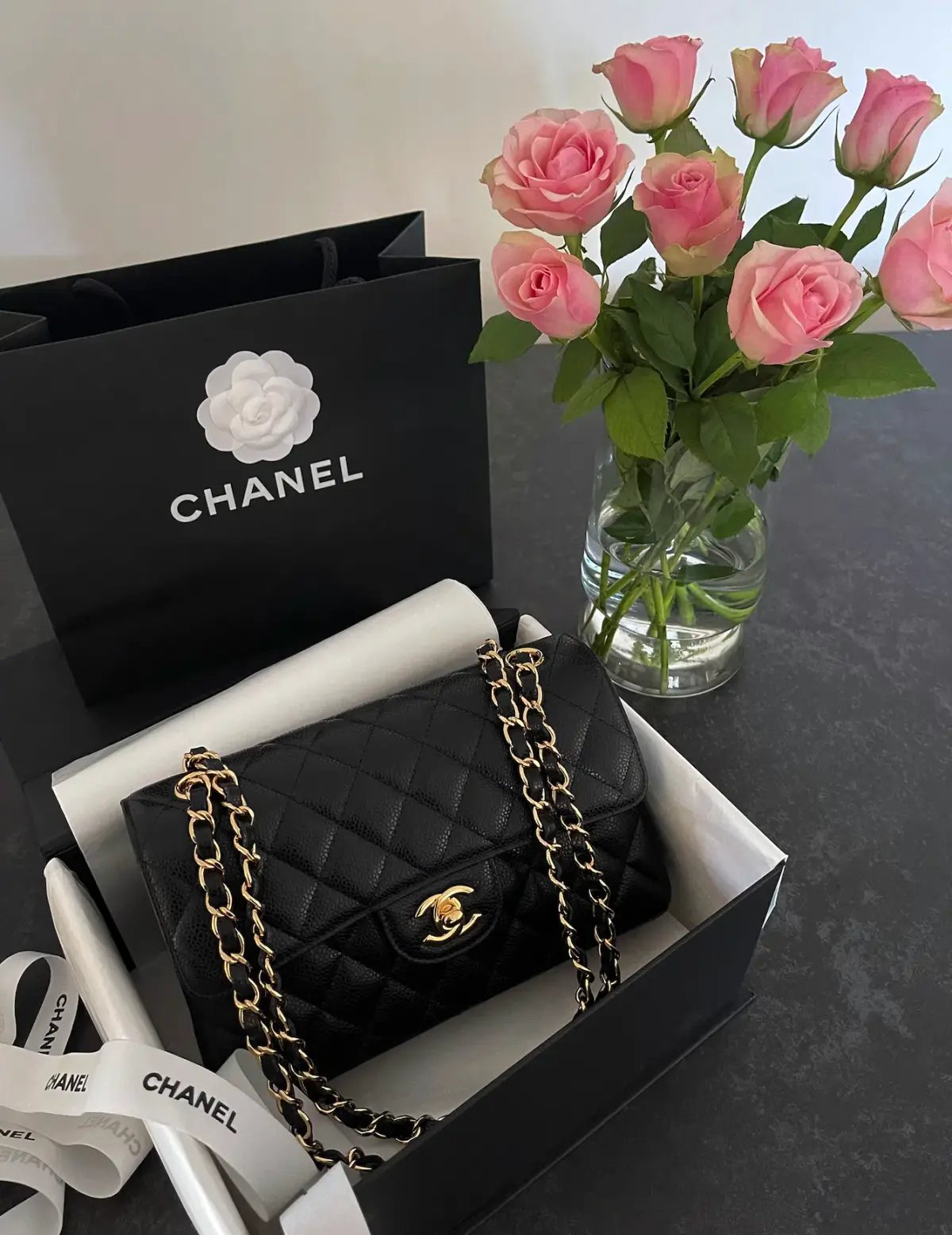 Chanel Classic Black Small Flap Handbag photo 4