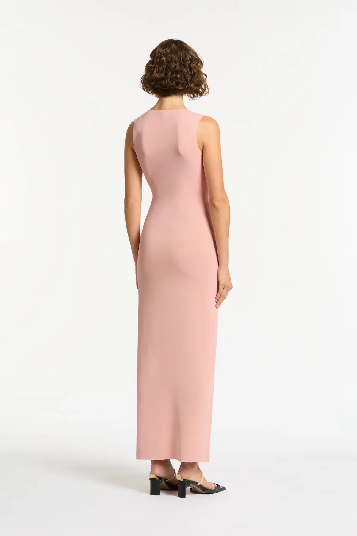 Sir the Label Kinetic Beaded Maxi Dress Pink Size 6 photo 5