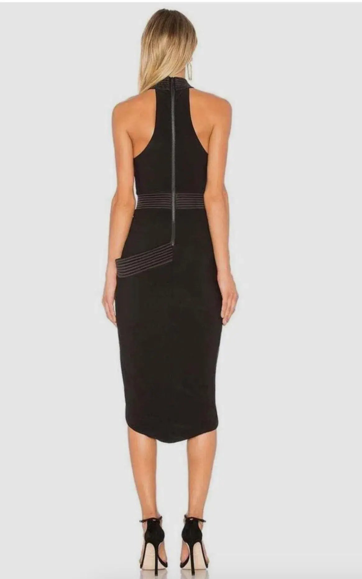 Zhivago Miracle Midi Dress  Black Size AU 12 photo 3