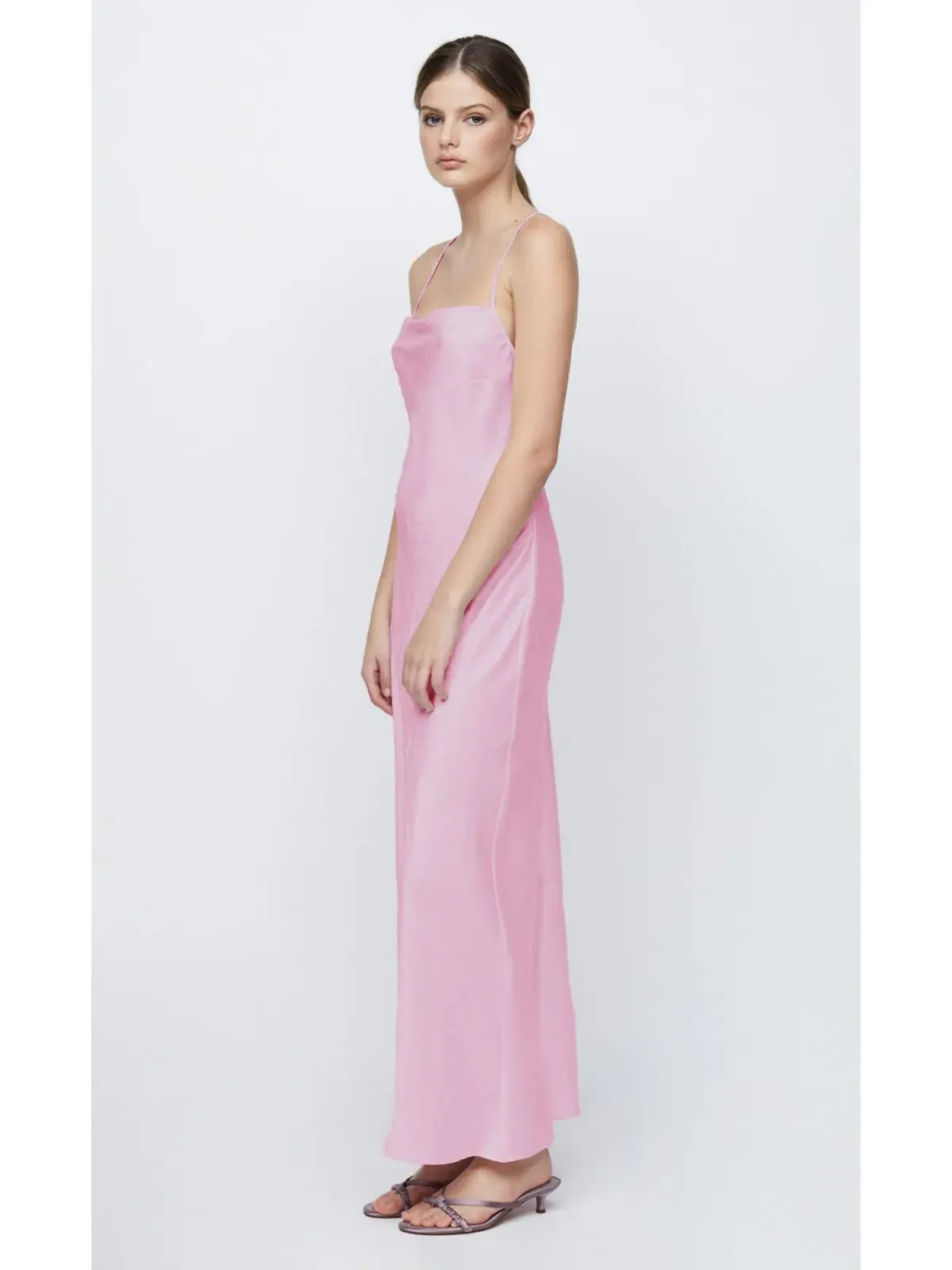 Bec & Bridge Carolina Maxi Dress Quartz Pink Size AU 10 photo 2