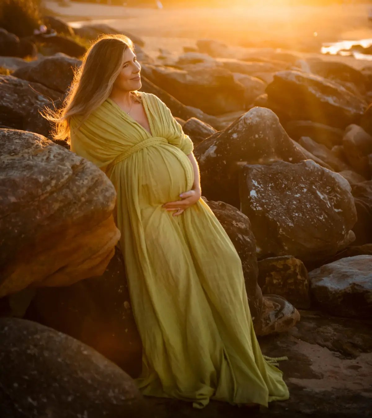 Chic Le Frique Ophelia Maxi Dress Pistachio One Size photo 2
