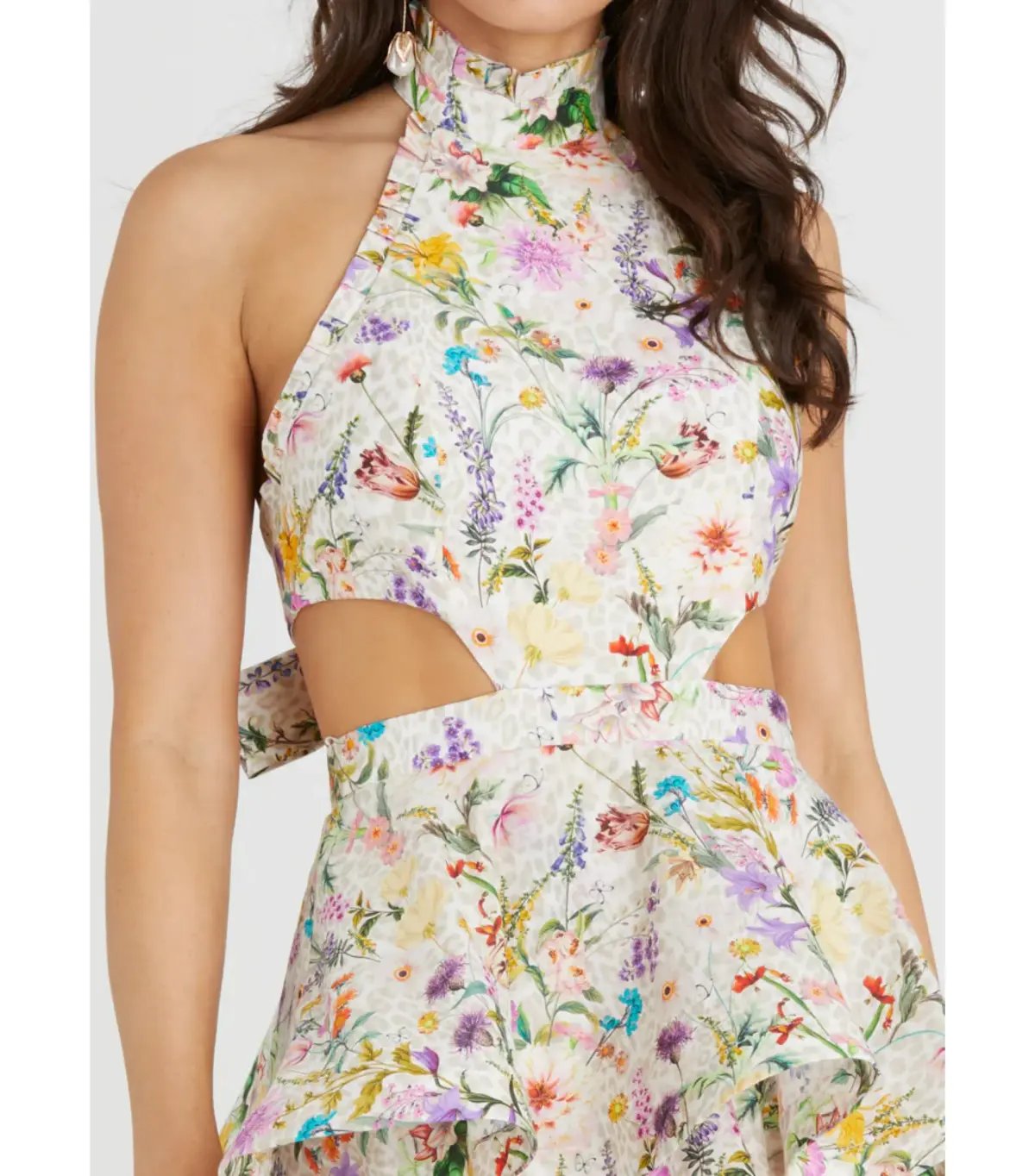 Aqua Blu Jardine Heather Dress in Jardine Print Size AU 10 photo 4