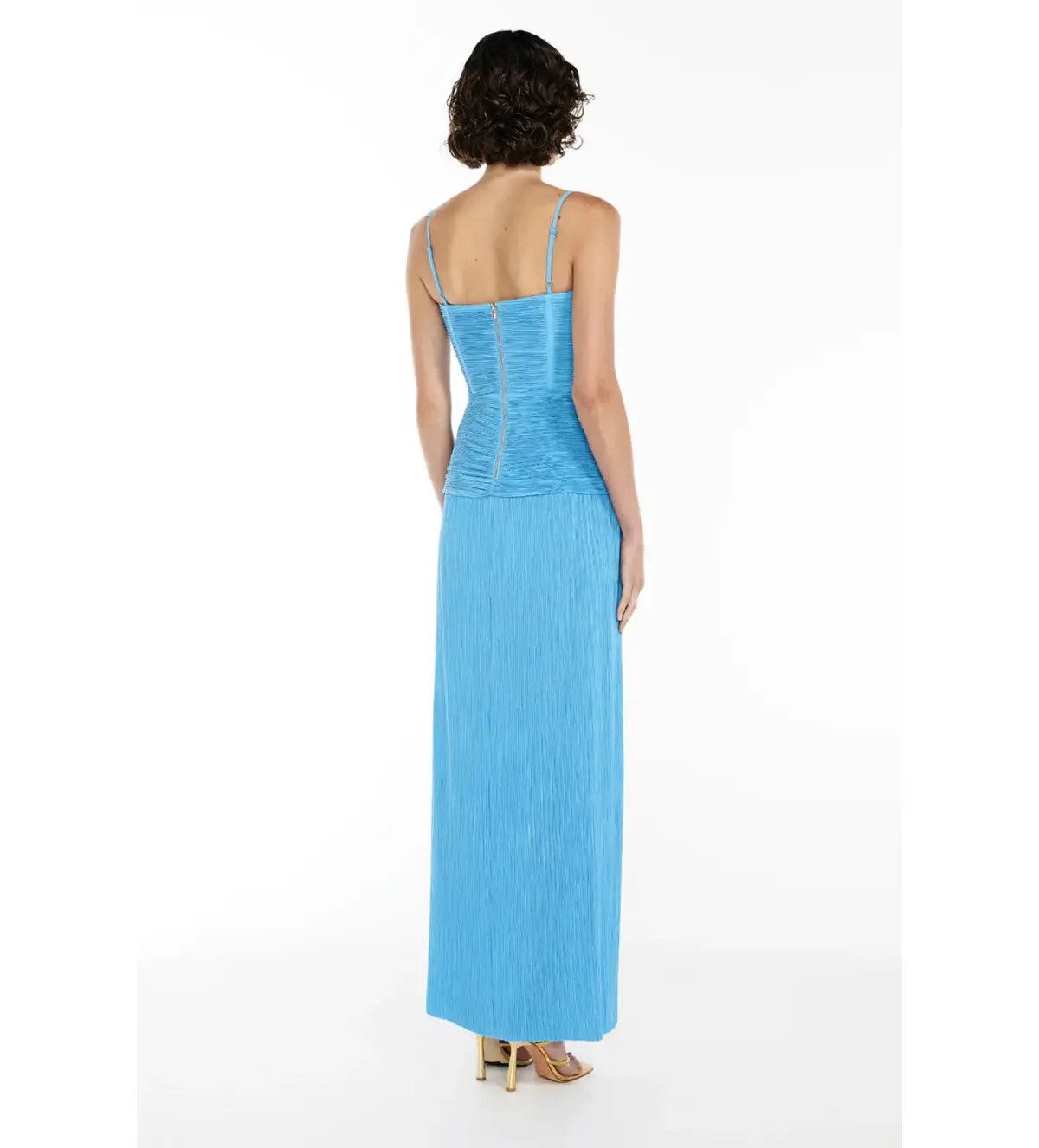 Manning Cartell  Cerulean Double Time Dress Blue Size 8 photo 2
