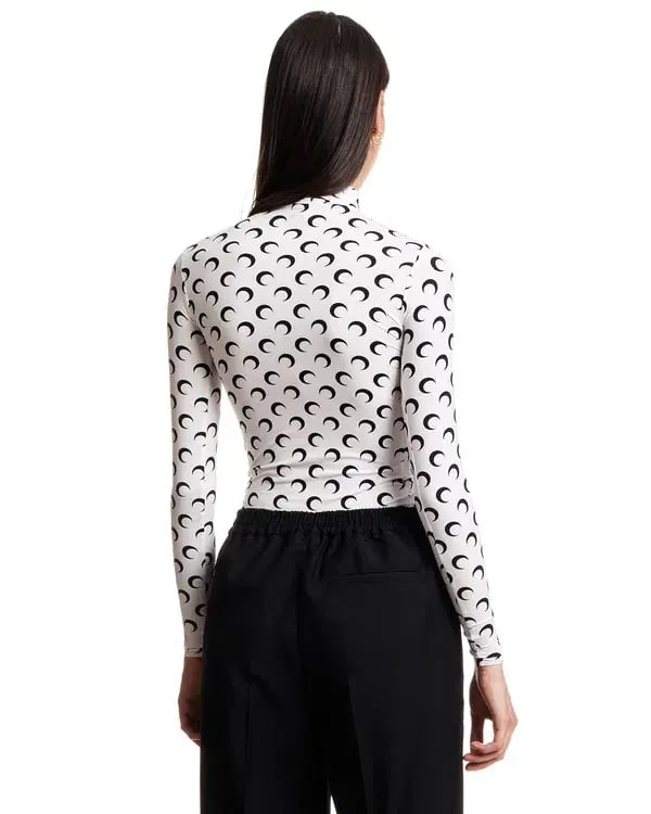 Marine Serre Crescent Moon Top Print Size M/AU 8 photo 3