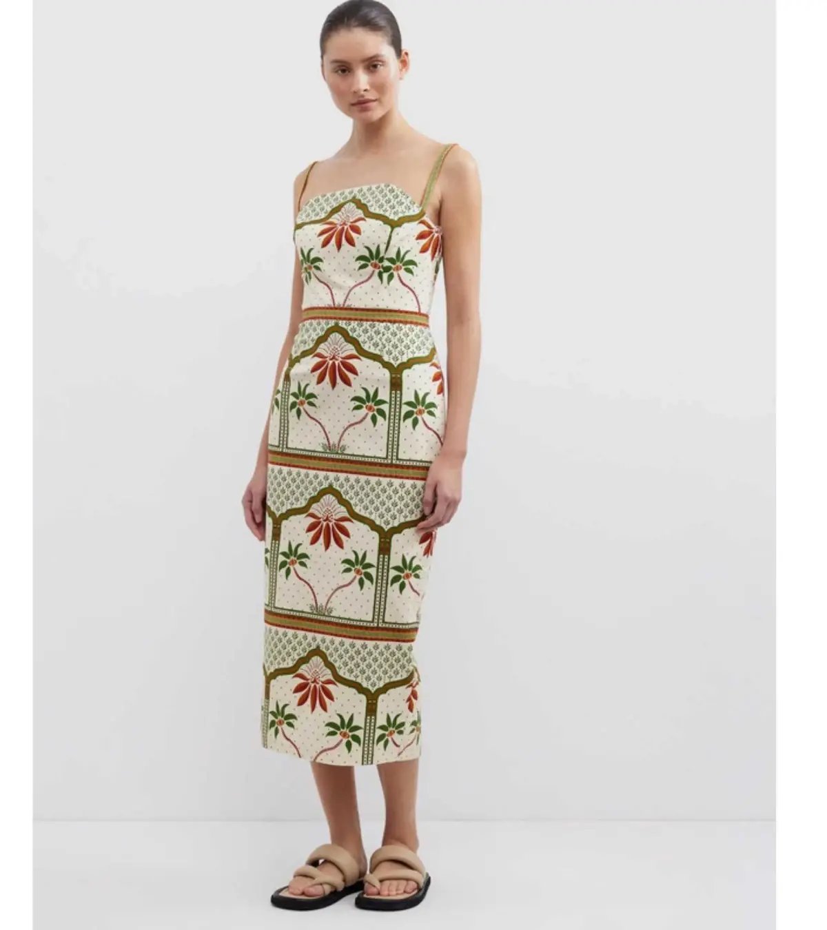 Pasduchas Vida Midi Dress Fiesta Size 8 photo 2