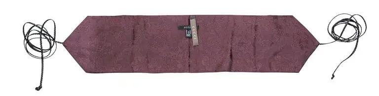 Tom Ford for Gucci Fall 2002 Brown Silk Obi Belt with Leather Strap photo 2