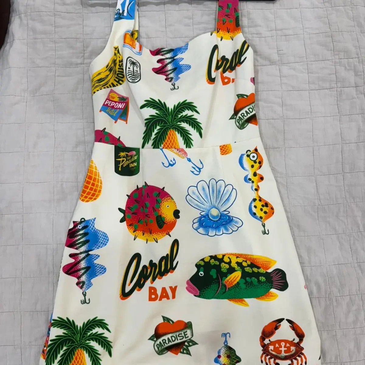 ALÉMAIS Samaki Mini Dress Size AU 8 US 4 photo 5