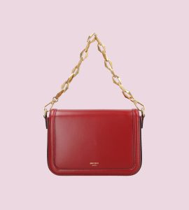 Jimmy Choo Diamond Crossbody Bag Cranberry photo 3