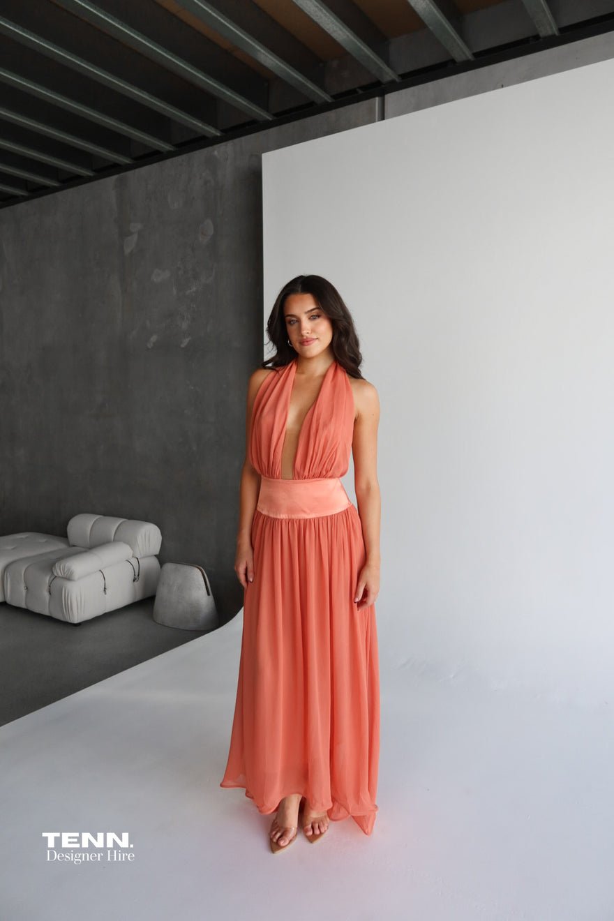 Arcina Ori Serena Dress - Coral photo 3