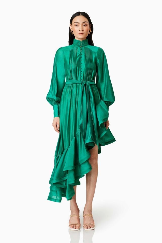 Elliatt Honeymoon Dress - Green photo 4