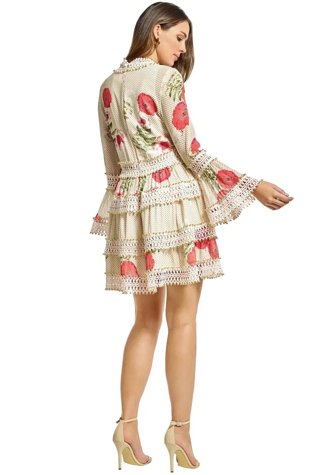 Thurley Daisy Chain Mini Dress Print Size 8 photo 3