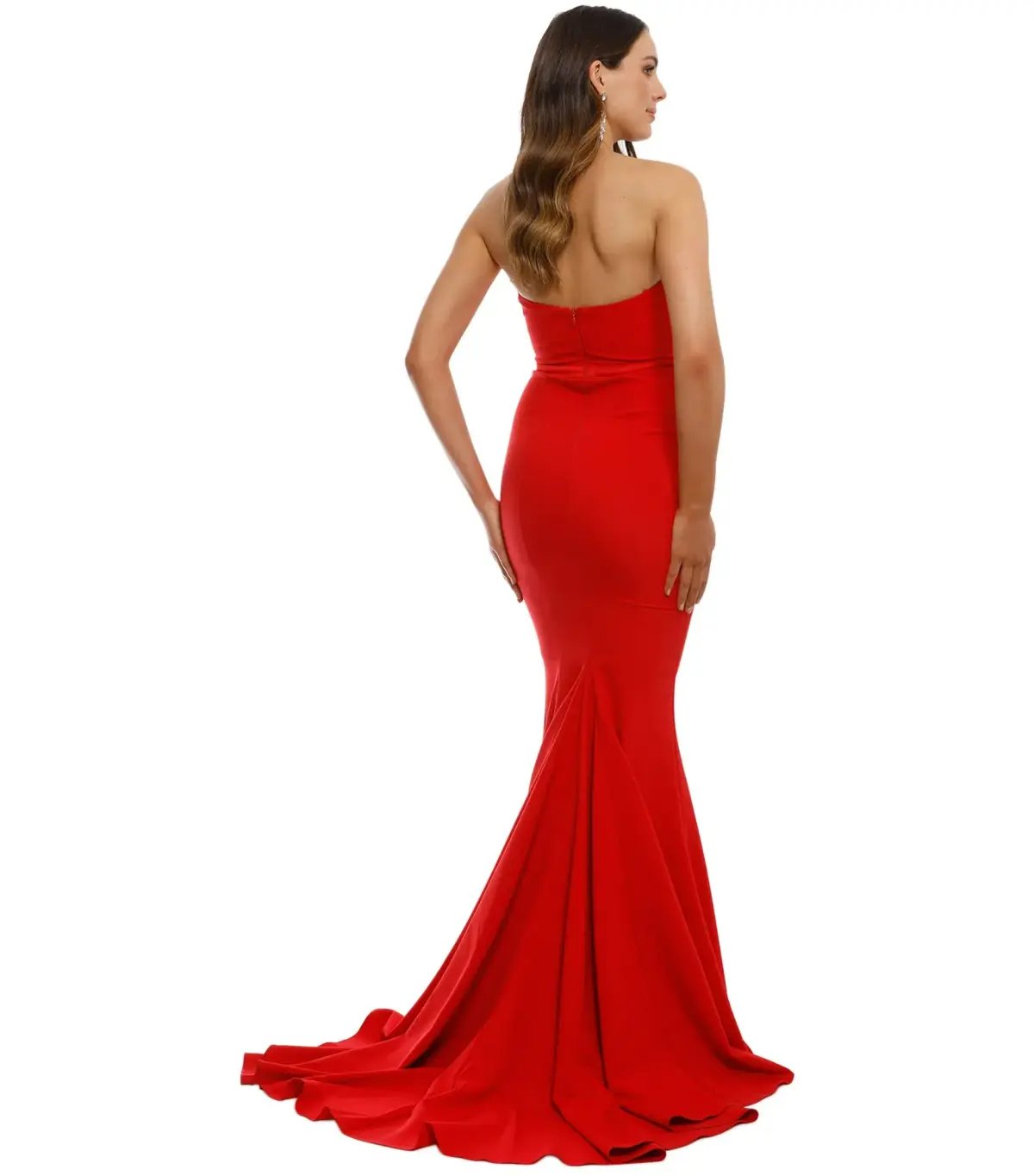 Elle Zeitoune Adrianna Gown Red Size AU 6 photo 3