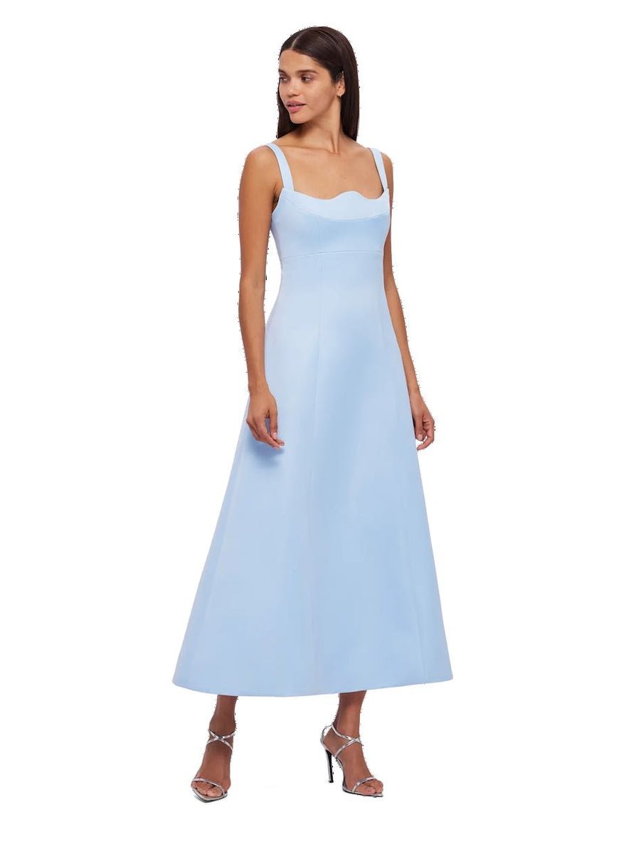 Leo Lin Odette Midi Dress - Sky Blue photo 3