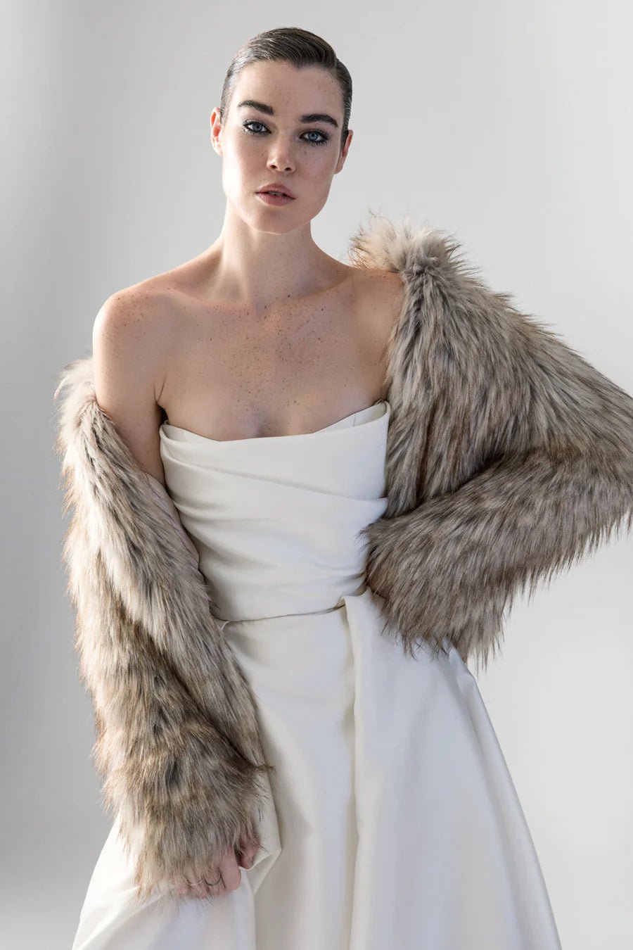 UNREAL FUR DELISH JACKET - NATURAL photo 6