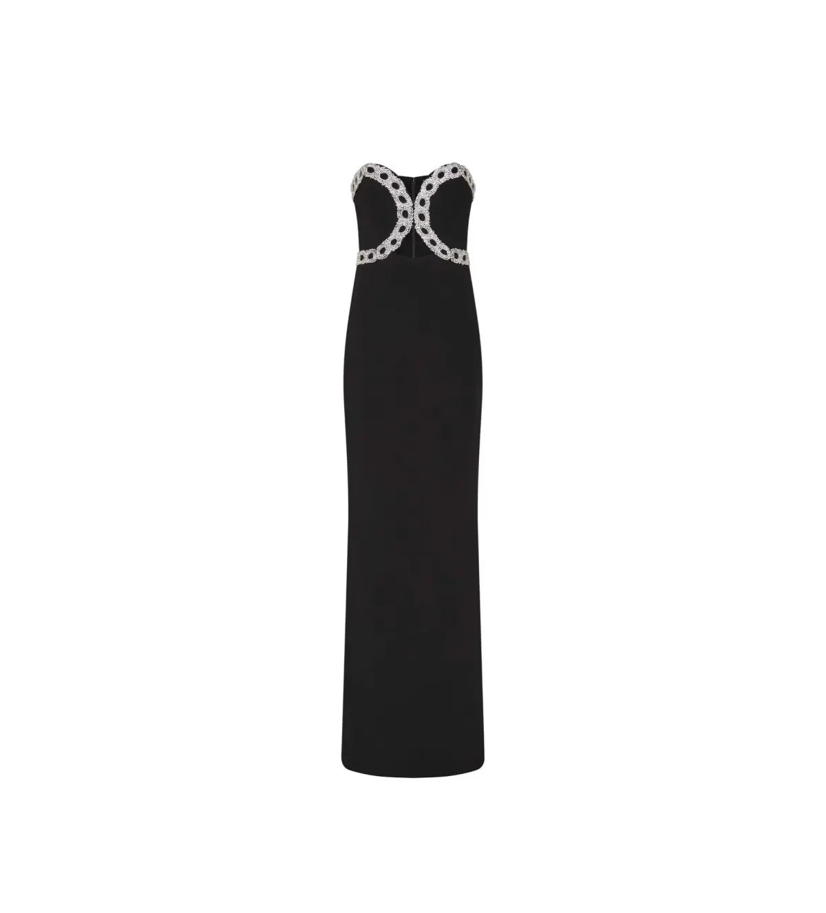 Rebecca Vallance Celinda Gown in Black Size AU 10 photo 5