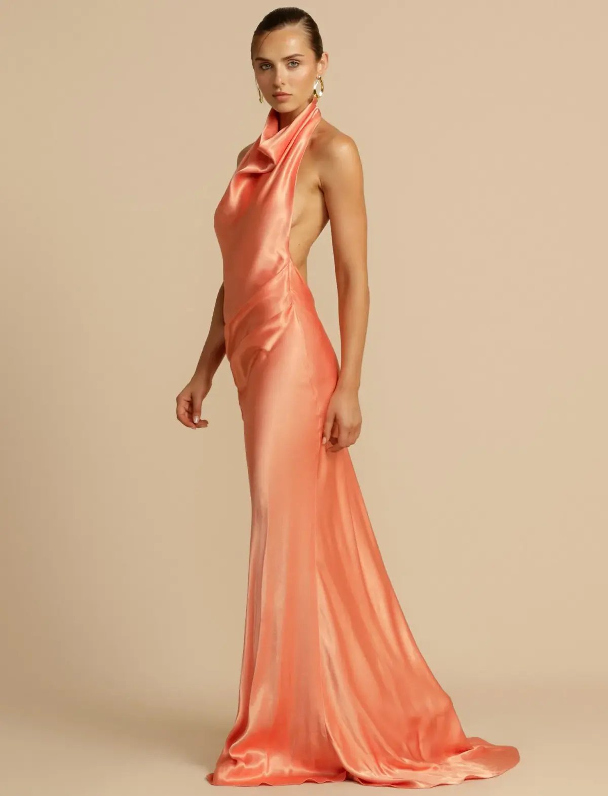 Arcina Ori Gaia Dress Papaya Size S / AU 8 photo 2