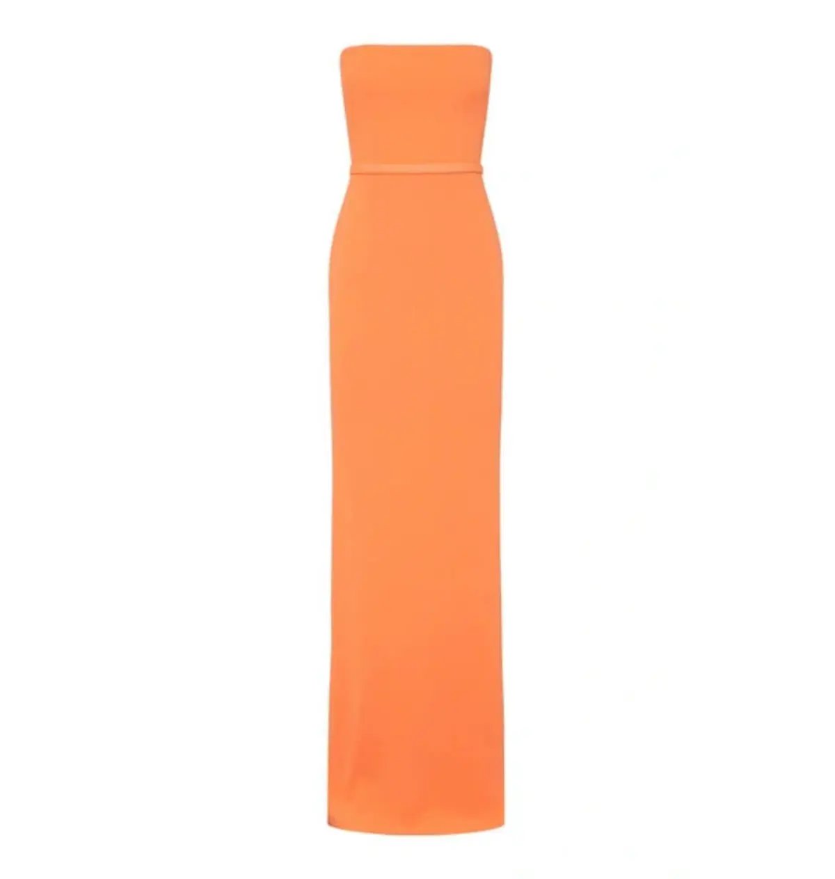 Alex Perry Cassidy Strapless Column Gown Orange Size 8 photo 3