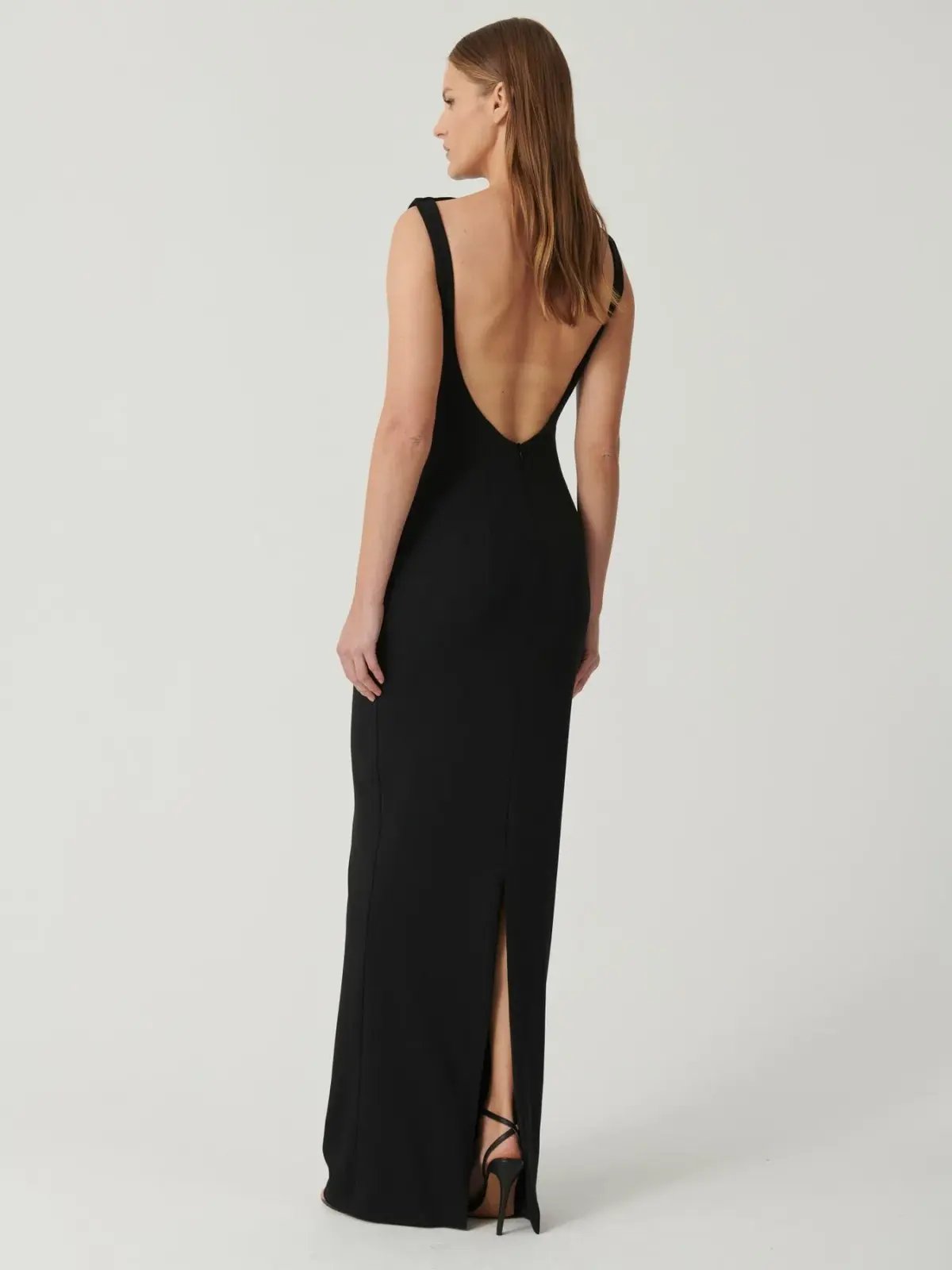 Effie Kats Verona Gown Black Size S/8 photo 3