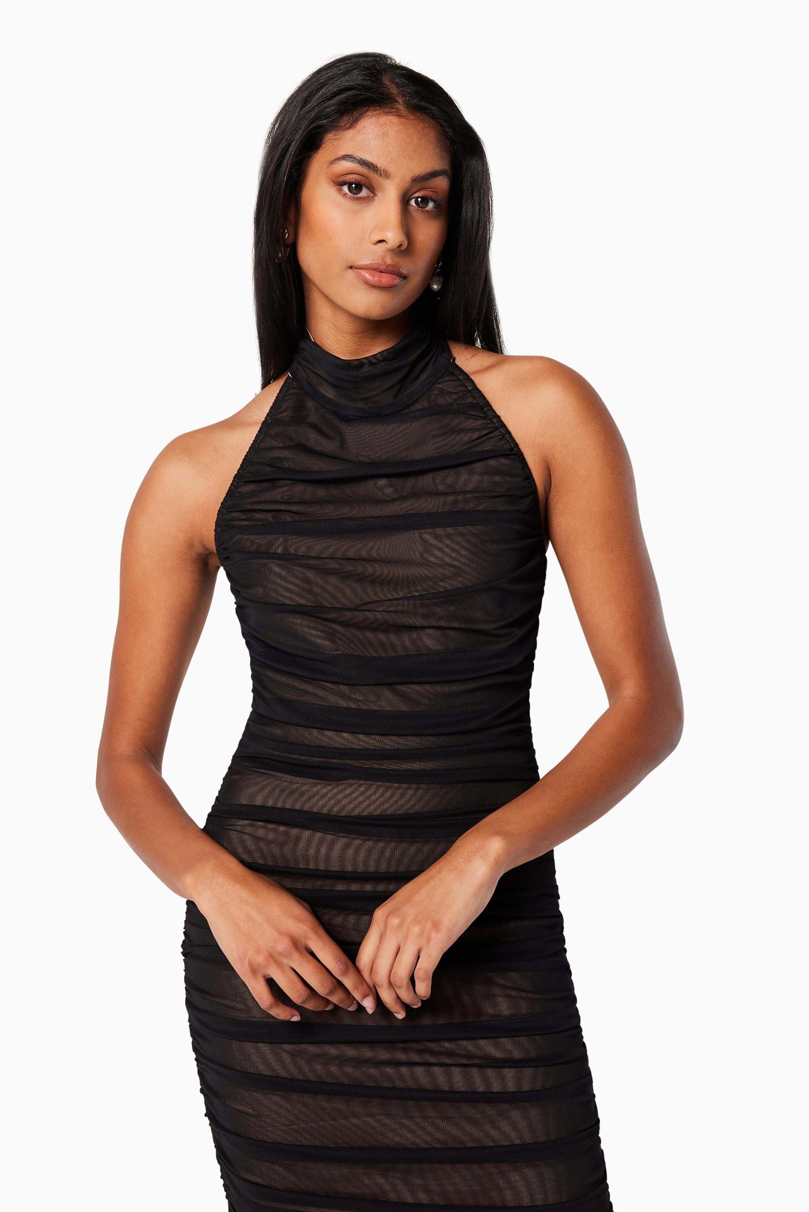 ELLIATT ISTANBUL MAXI DRESS - BLACK photo 6