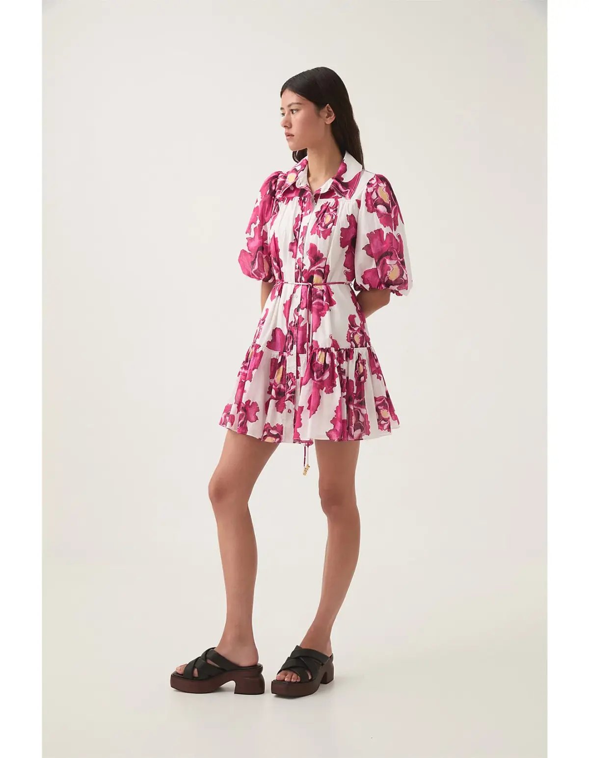 AJE ELIZA SMOCK MINI DRESS SIZE 4 photo 3