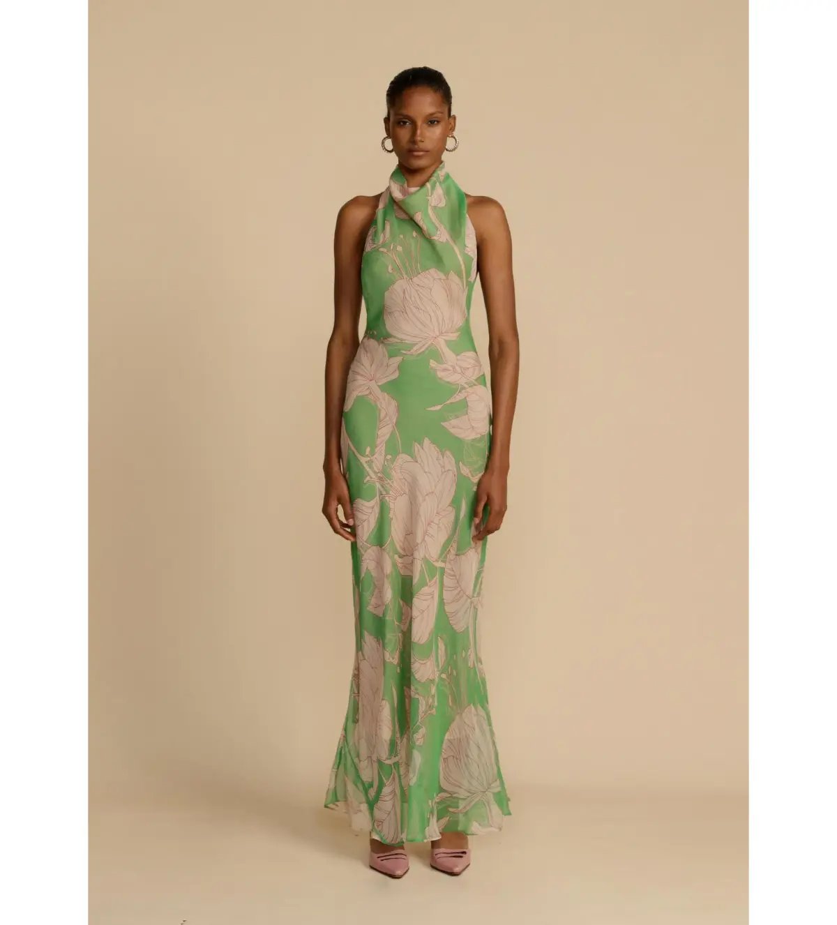 Arcini Ori Josefine Dress Spring Large Scale Floral Print Size AU 8 photo 2