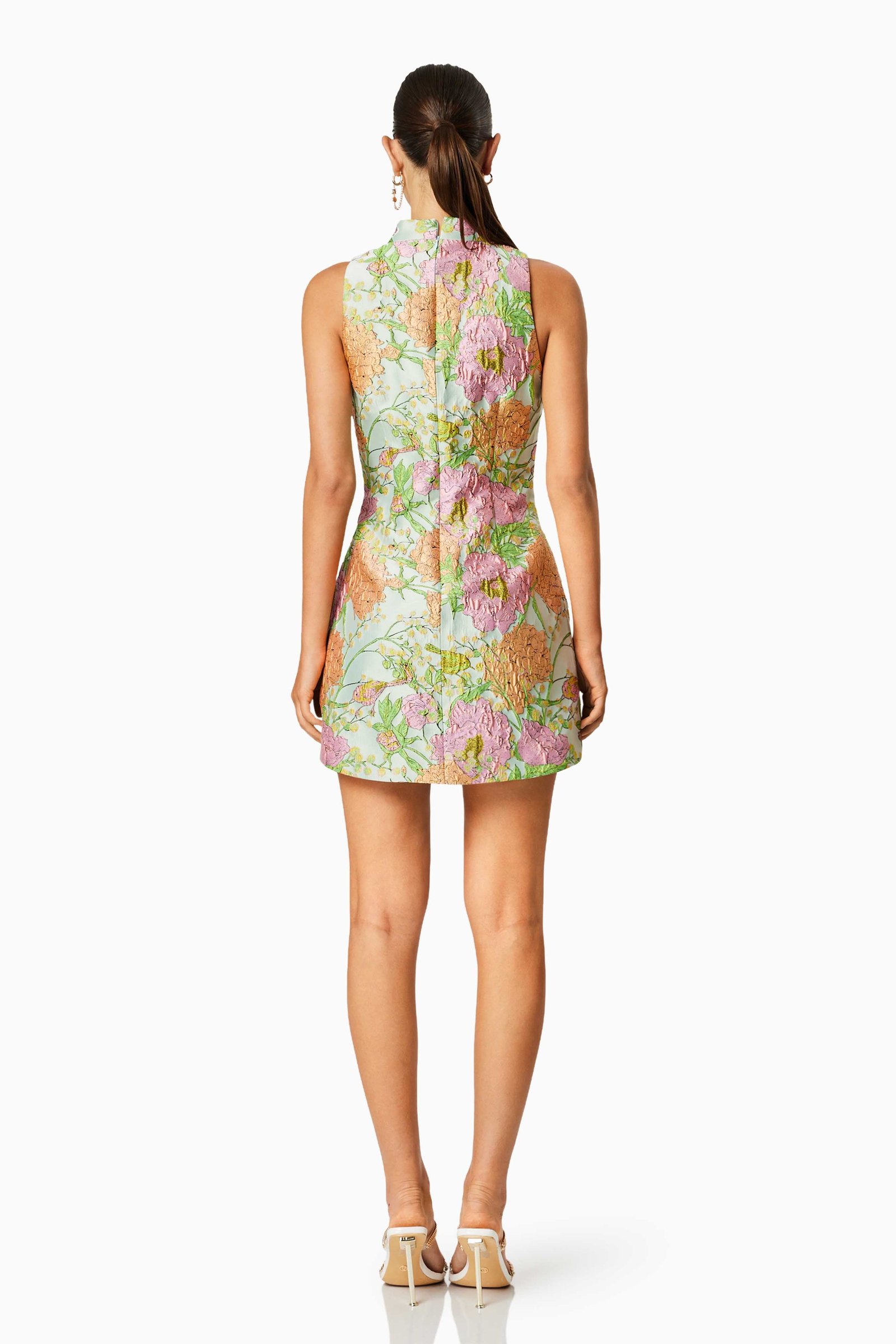 ELLIATT SUNBEAM MINI DRESS - MULTI photo 4
