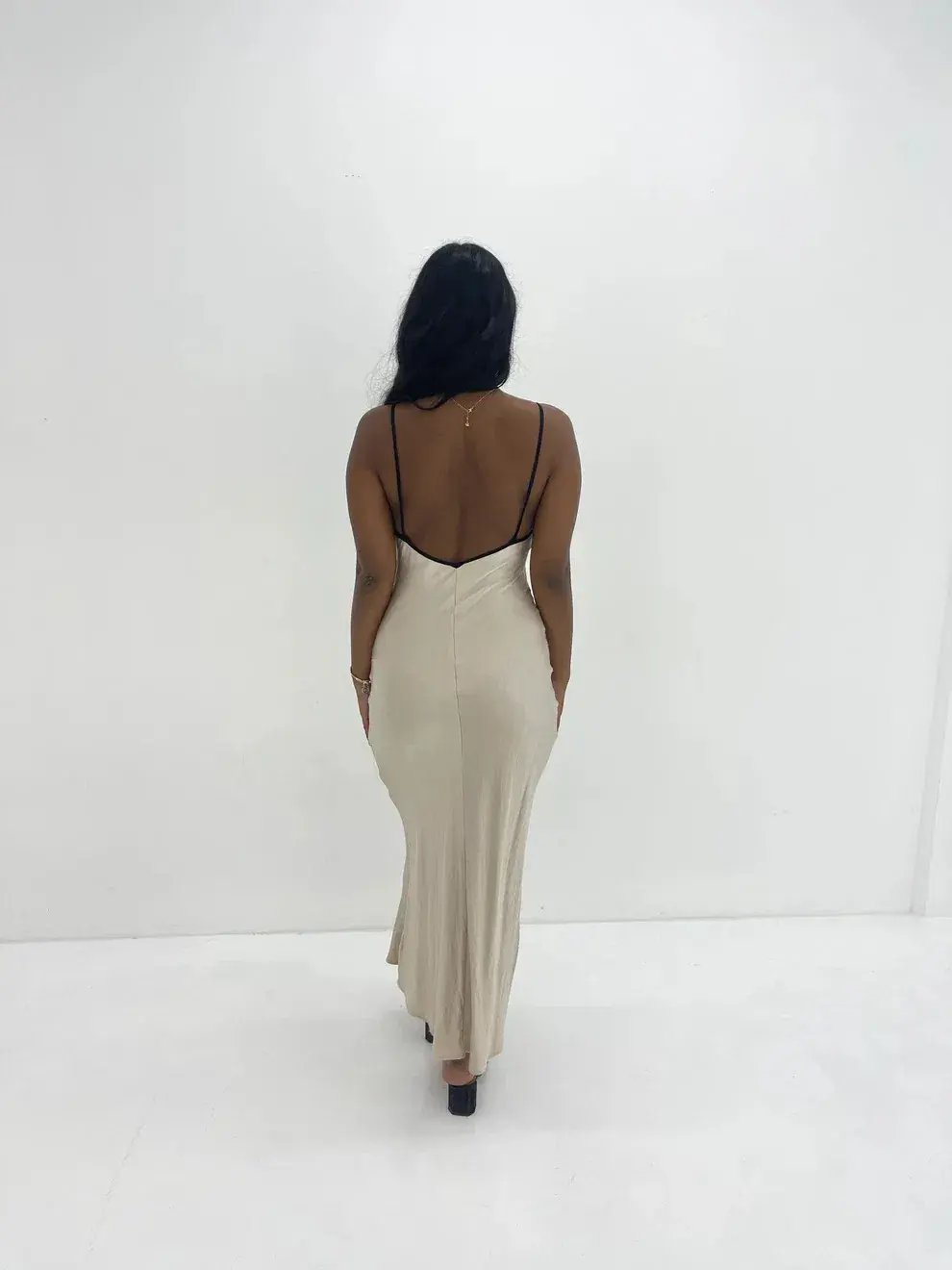 Bec + Bridge Kara Midi in Sand Size 8 photo 2