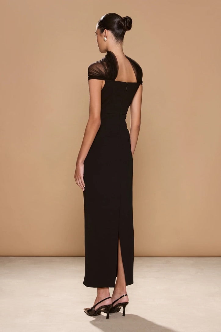 Sonya Lola Dress - Black photo 4
