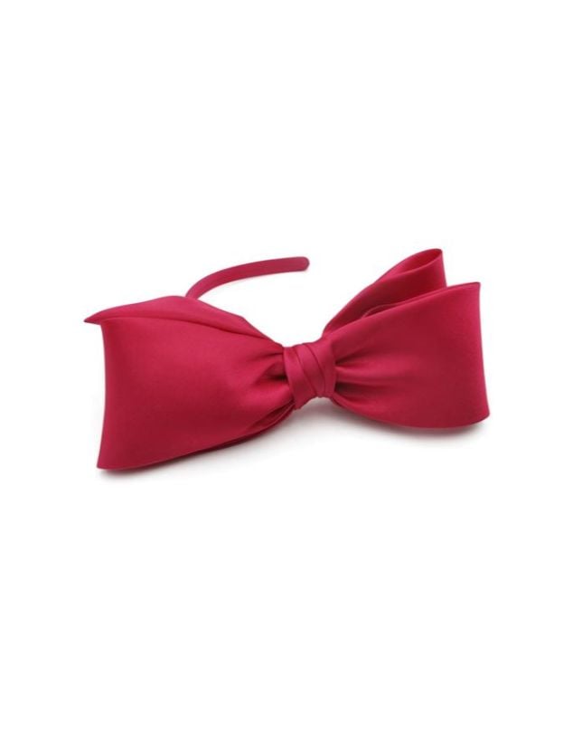 Morgan & Taylor Vada Bow Fascinator, Hot Pink photo 2
