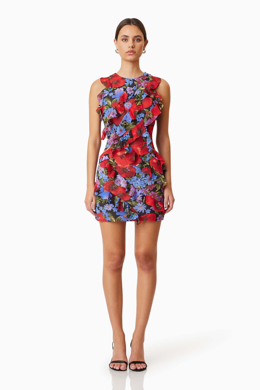 Elliatt Thea Mini Dress - Multi photo 3