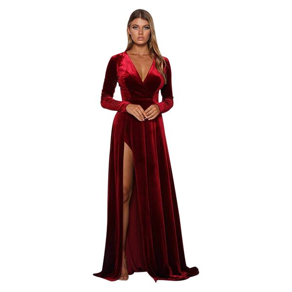 Elle Zeitoune Fontaine Gown - Wine photo 2