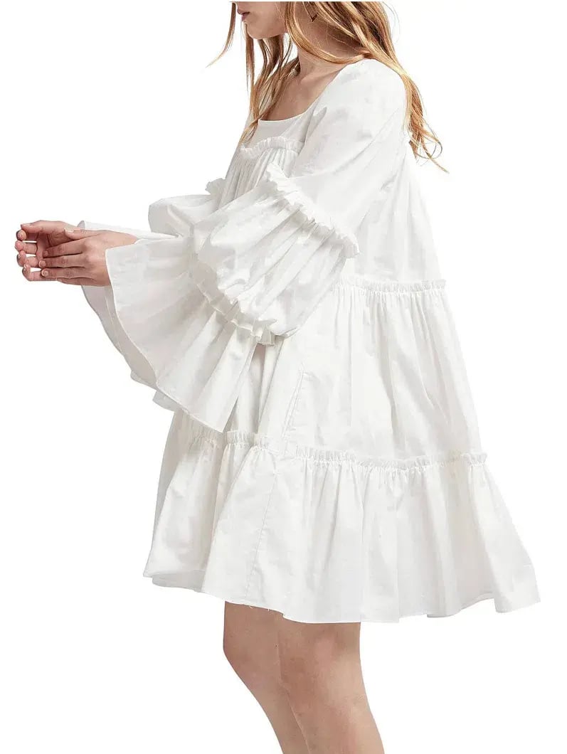 Aje L’espirit Mini Dress White Size 10 photo 6