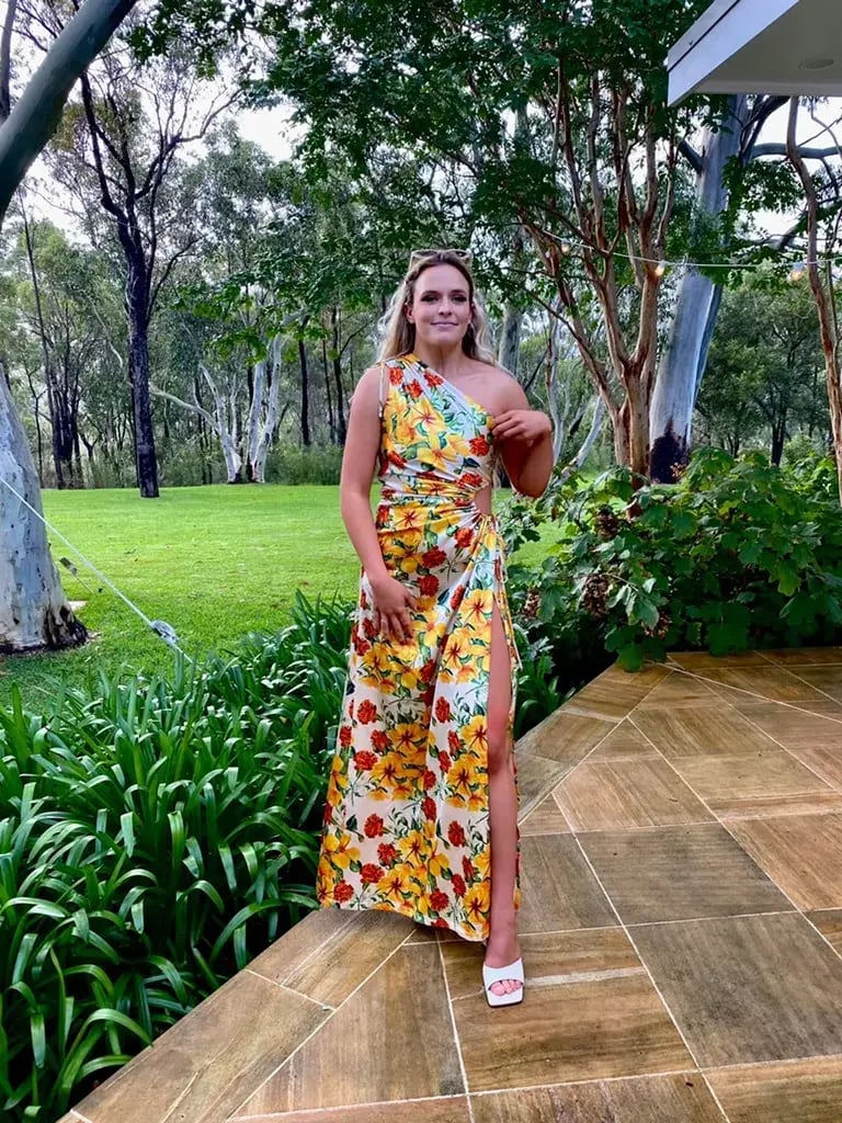 Sonya Moda Nour Maxi Dress Yarden Floral Size 10 photo 2