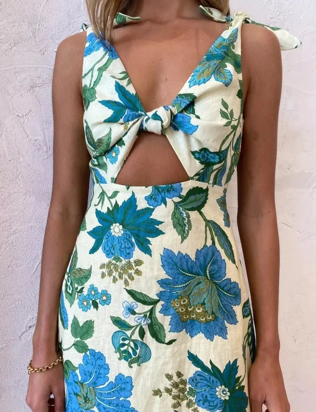 Sir The Label Alexandre Tie Dress in Marguerite Print Size 2 / AU 10 photo 2