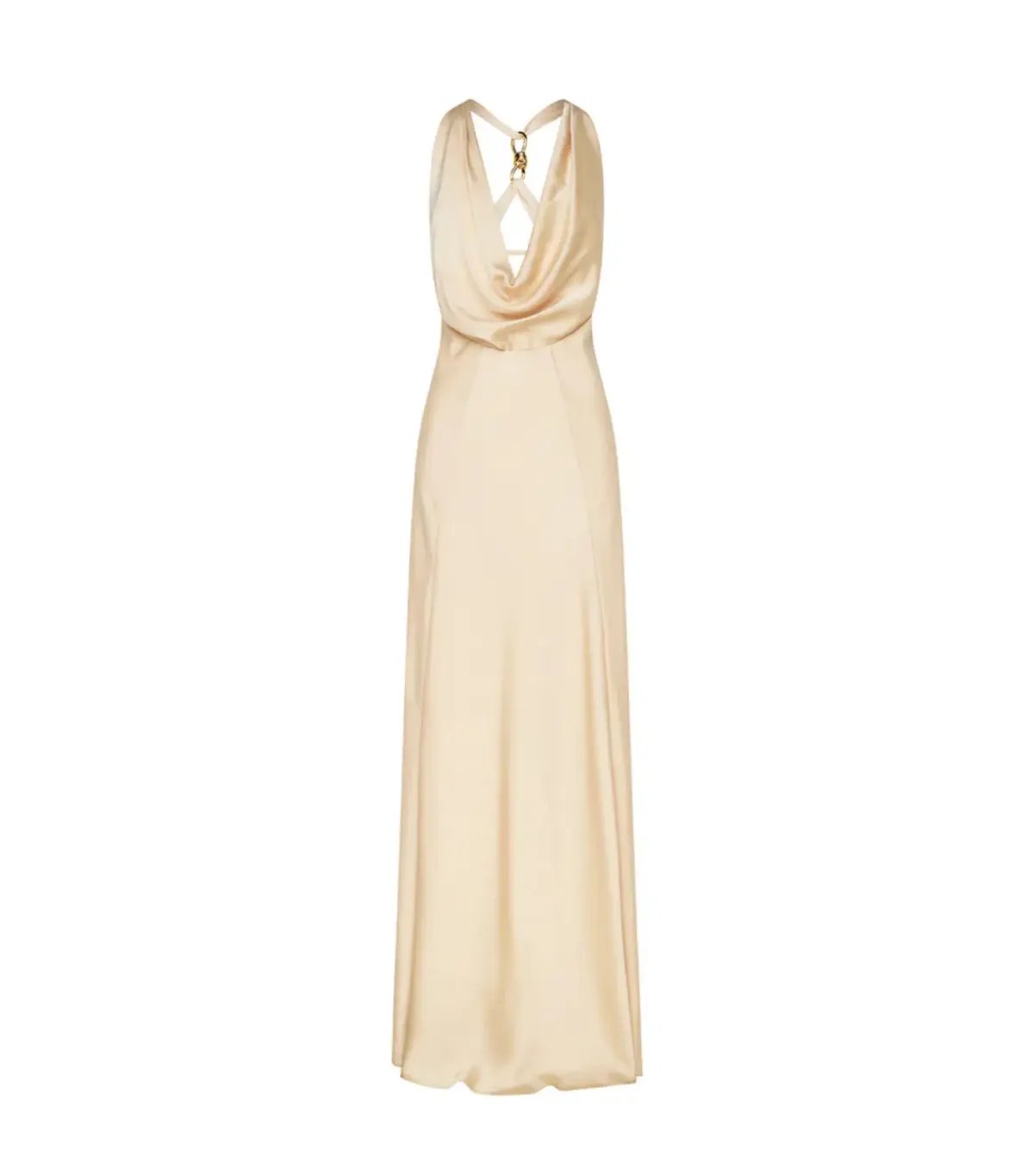 Manning Cartell Charmed Cowl Slip Maxi Dress Champagne Size AU 8 photo 6