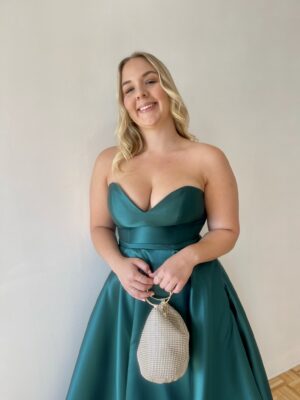 Tania Olsen Medina Gown Emerald photo 8