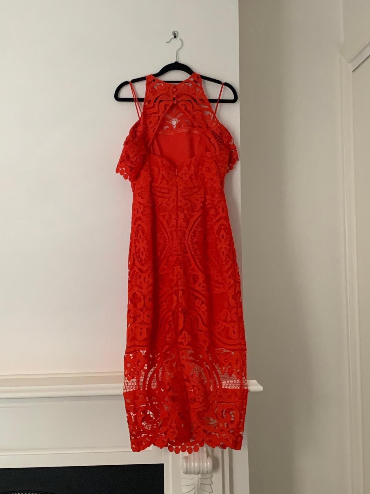 Thurley Bouquet Dress in Mandarin Size 8 photo 4