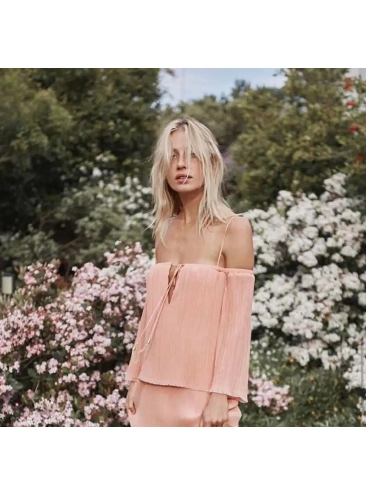 Bec & Bridge Windswept Tiered Maxi Dress in Blush Size AU 6 photo 4