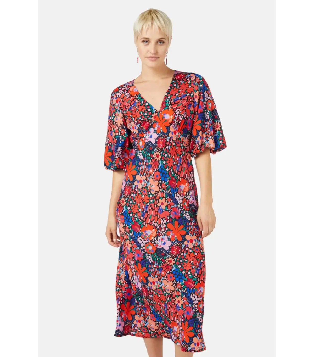 Gorman Petal Dance Party Dress Print Size AU 12 photo 2