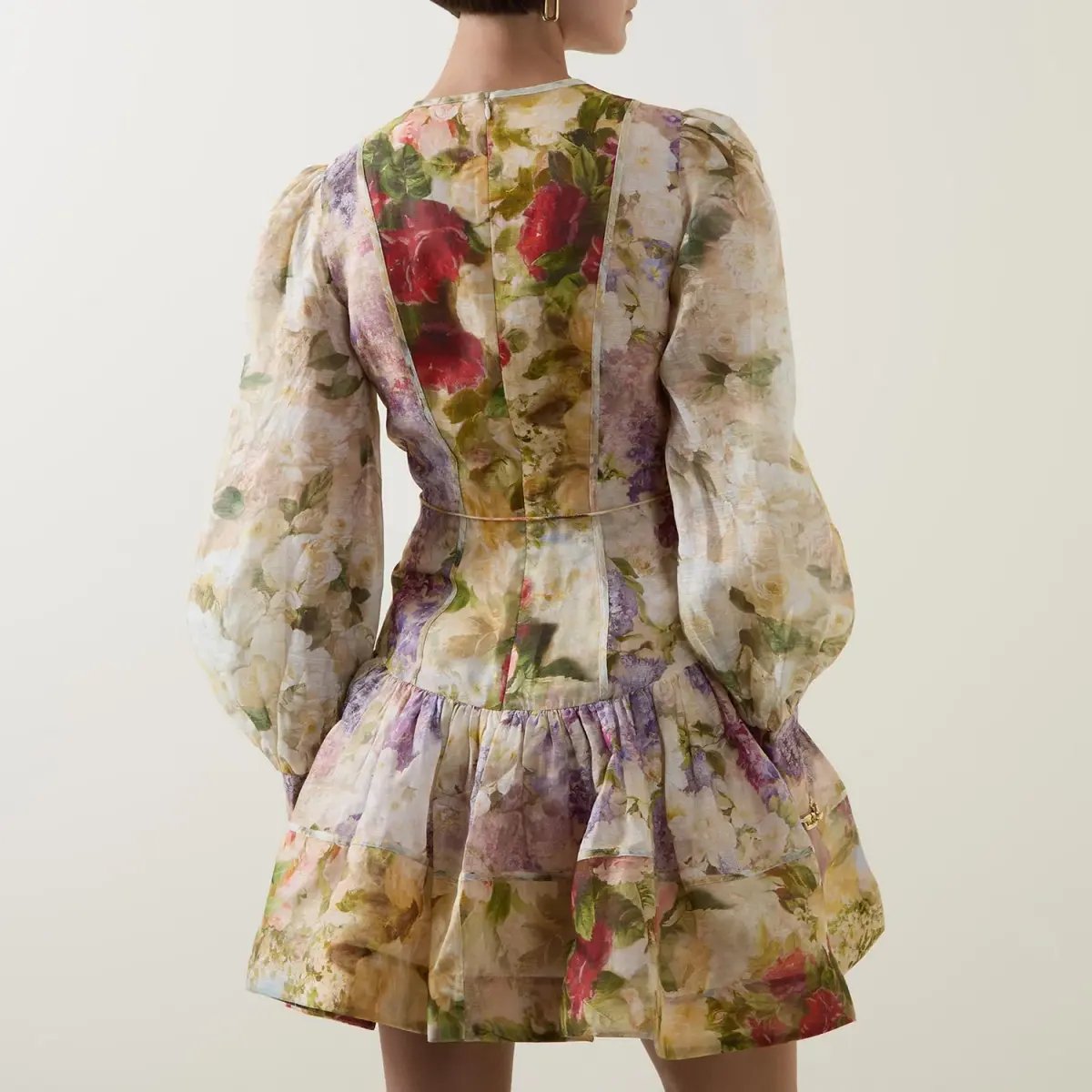 Zimmermann Sensory Flip Dress Mini Dress Floral Size 1 / AU 10 photo 3