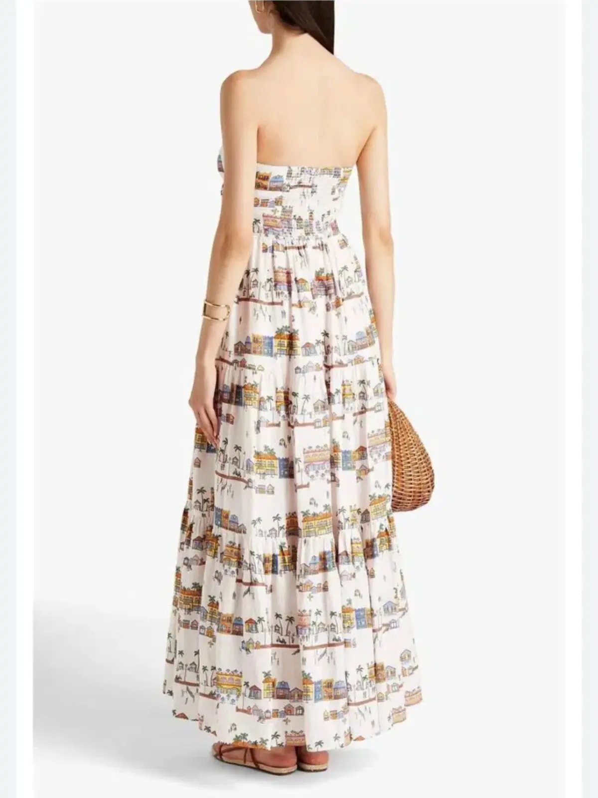 Zimmerman Mae Dress Maxi Print Size AU 8 photo 2