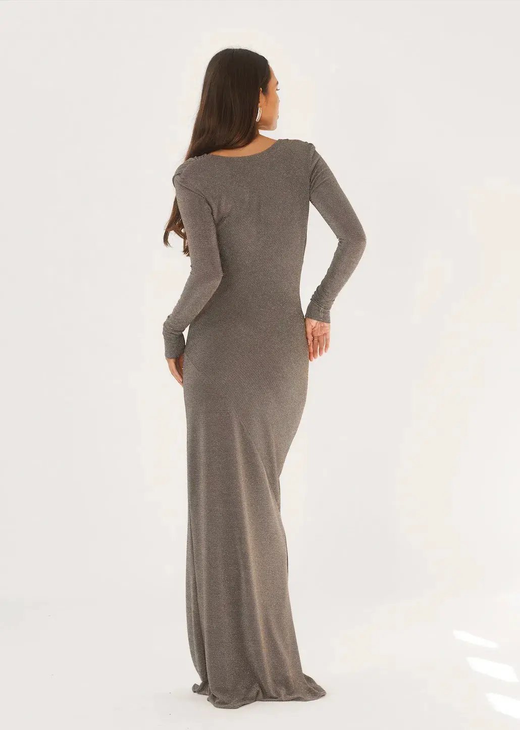 Arcina Ori Jen Dress Grey Size 8 photo 6