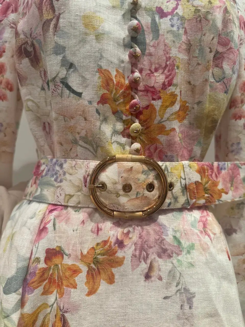 Zimmermann Natura Buttoned Mini Dress photo 5