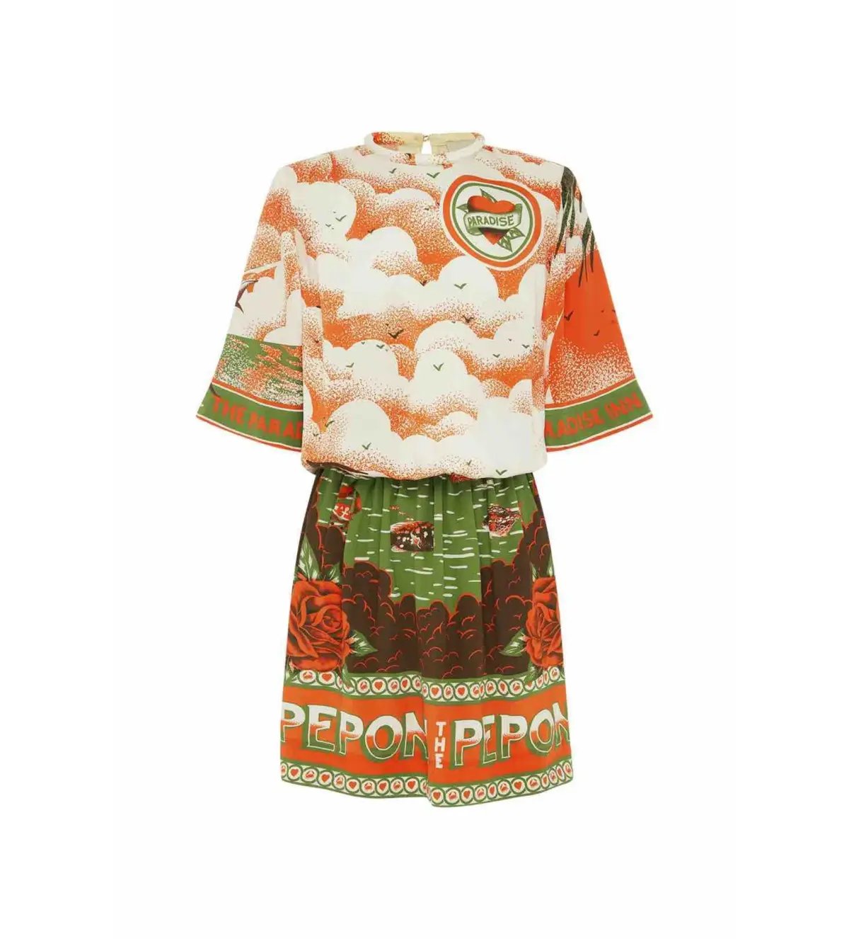 Alemais Bungalow Mini Dress Print Size 14 photo 4