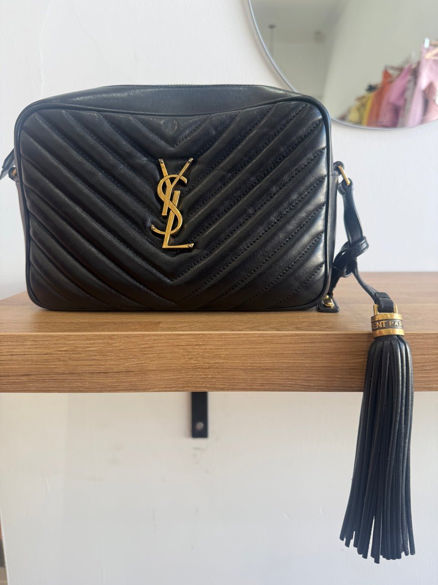 Saint Laurent Saint Laurent Lou Camera Bag, Black photo 2