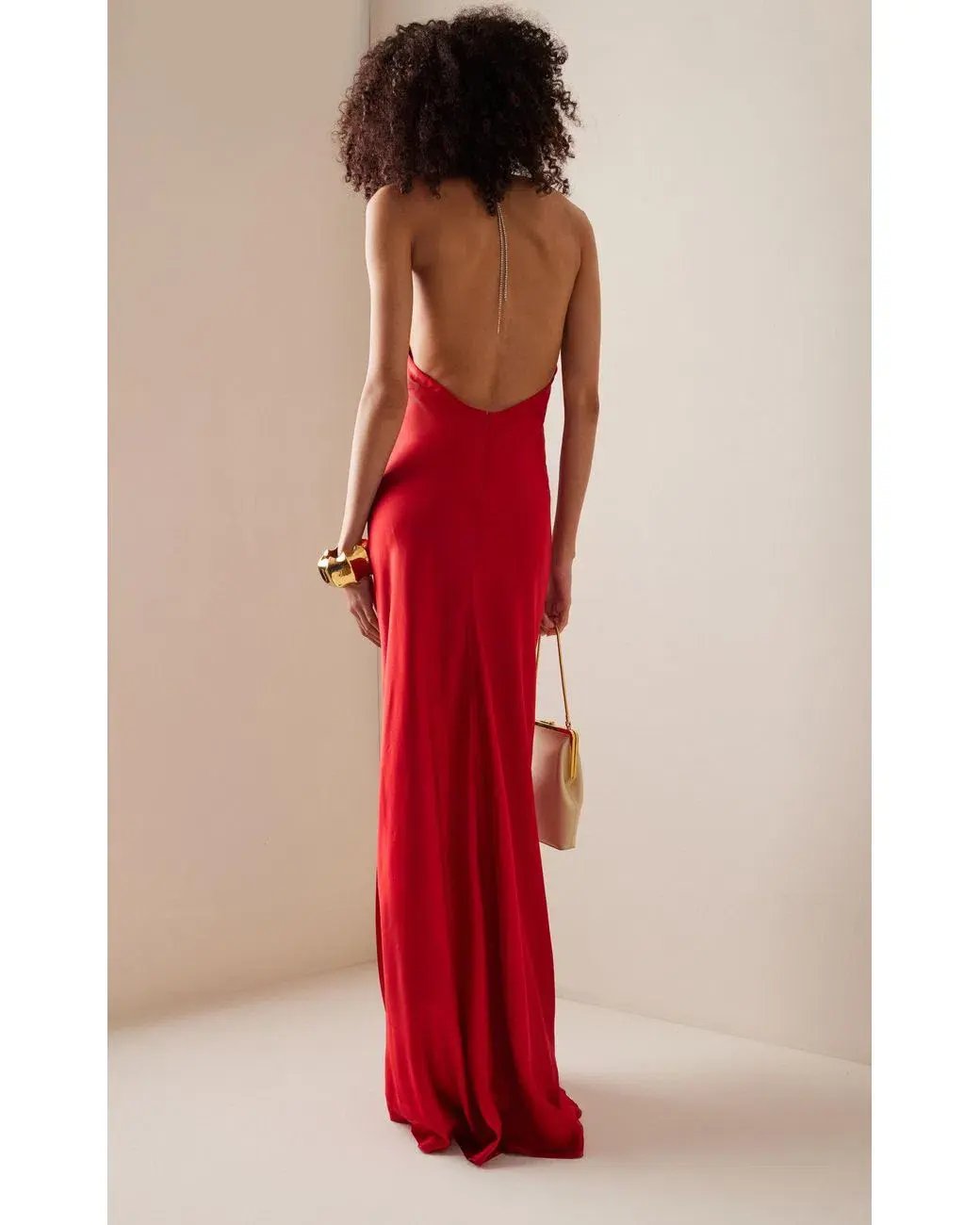Rachel Gilbert Rozalia Cutout Dress Red Size 8 photo 3
