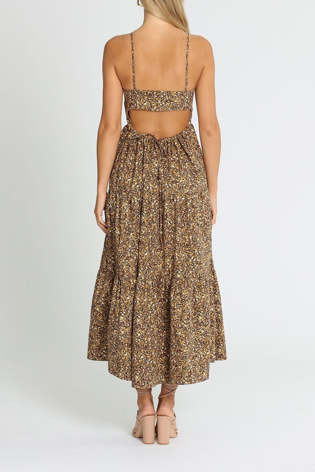 Lilou Backless Midi Dress photo 3