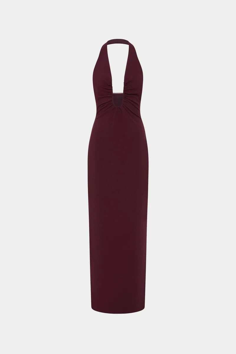 Misha Collection Alusia Maxi Dress - Cherry Red photo 3