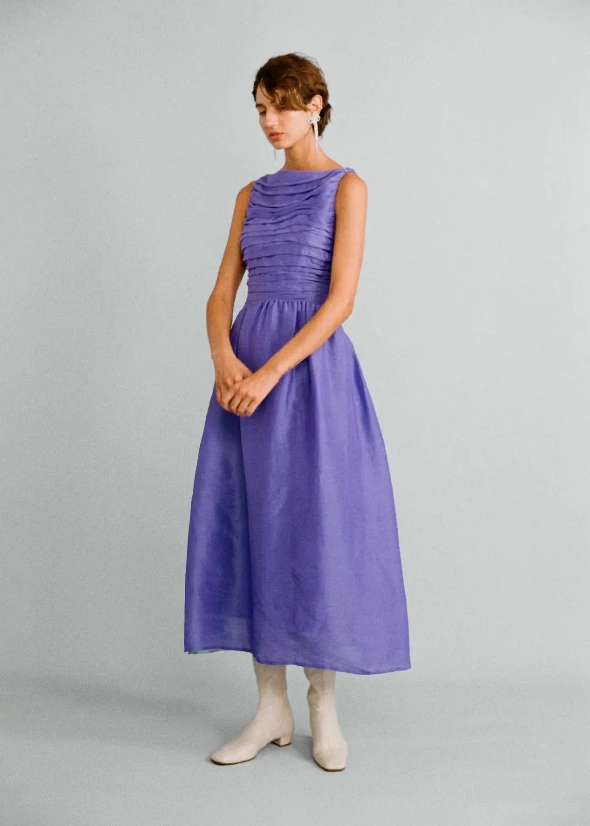 Lovaan Val Dress Iris Size 14 photo 5